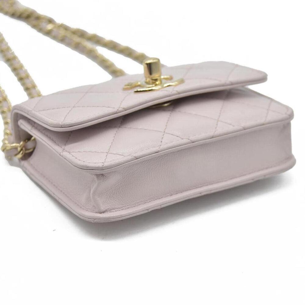 $3125 Chanel Quilted Mini Trendy CC Wallet On Chain Light - Picture 5 of 15